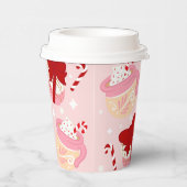 Pan Dulce y Cafecito Mexikanisches Weihnachtsfest Pappbecher (Rechts)