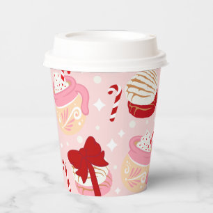Pan Dulce y Cafecito Mexikanisches Weihnachtsfest Pappbecher