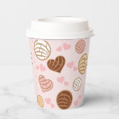 Pan Dulce y Cafecito Mexikanisches Weihnachtsfest Pappbecher (Rückseite)