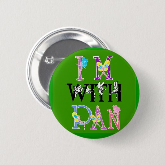 Pan Fan Gear Fairies Button (Vorne & Hinten)