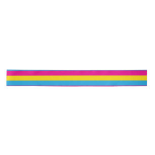Pan Flag Satinband
