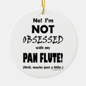 Pan Flute besessen Keramik Ornament (Vorne)