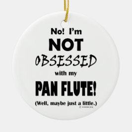 Pan Flute besessen Keramik Ornament