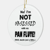 Pan Flute besessen Keramik Ornament (Links)