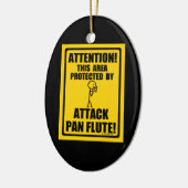 Pan Flute Keramik Ornament (Links)