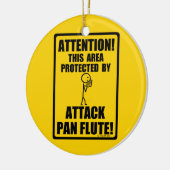 Pan Flute Keramik Ornament (Links)