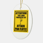 Pan Flute Keramikornament (Links)