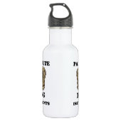 Pan Flute King of Instruments Edelstahlflasche (Rückseite)