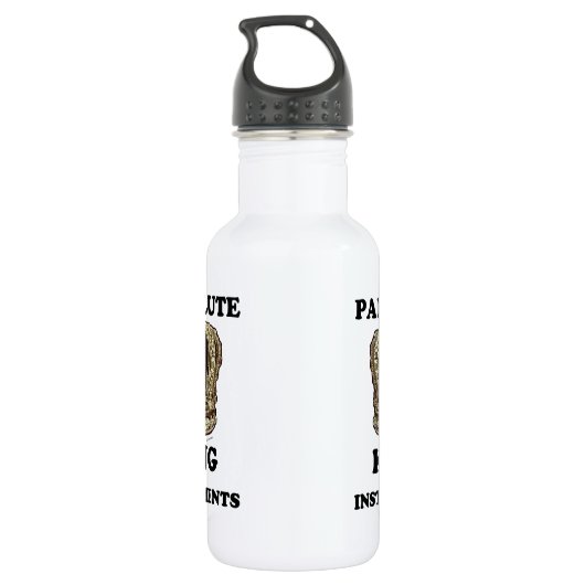 Pan Flute King of Instruments Edelstahlflasche (Rückseite)