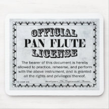 Pan Flute License