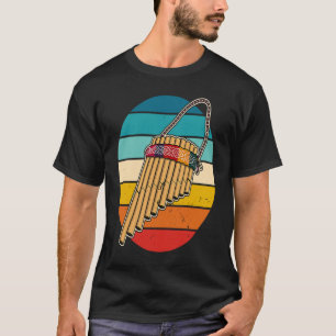 Pan Flute Musikinstrument 17 T-Shirt