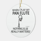 Pan Flute nichts anderes zählt Keramikornament (Links)