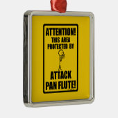 Pan Flute Ornament Aus Metall (Rechts)