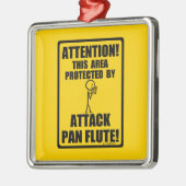 Pan Flute Ornament Aus Metall (Links)