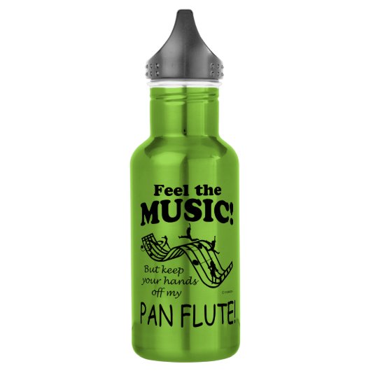 Pan Flute spüren die Musik Edelstahlflasche (Links)