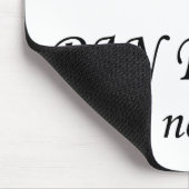 Pan Flute Stimmen sagen, müssen spielen Mousepad (Ecke)