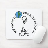 Pan Flute - Weltumdrehungen Mousepad (Mit Mouse)