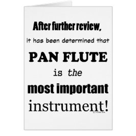 Pan Flute wichtigstes Instrument