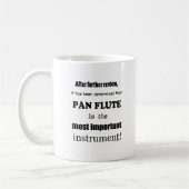Pan Flute wichtigstes Instrument Kaffeetasse (Links)