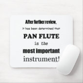 Pan Flute wichtigstes Instrument Mousepad (Mit Mouse)