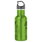 Pan Flute Zombie Explode Edelstahlflasche (Rückseite)