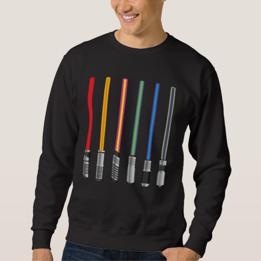 Pan Love Trans Coming Out Homo LGBTQ Supporter Que Sweatshirt (Vorderseite)
