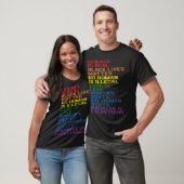 Pan Love Trans Coming Out Homo LGBTQ Supporter Que T-Shirt (Unisex)