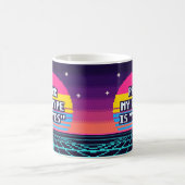 Pan: Mein Typ ist Ja Pride Pixel Tasse (Mittel)