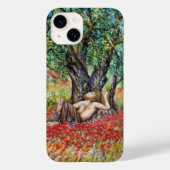 PAN-, OLIVENBAUM- UND POPPY-FELDER Case-Mate iPhone HÜLLE (Rückseite)