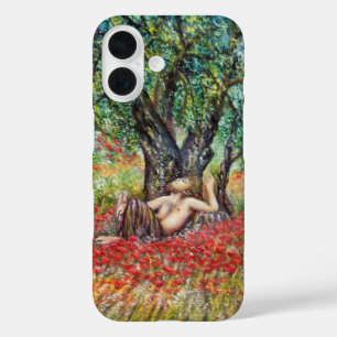 PAN-, OLIVENBAUM- UND POPPY-FELDER iPhone 16 HÜLLE