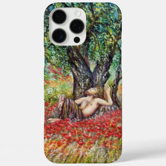 PAN-, OLIVENBAUM- UND POPPY-FELDER Case-Mate iPhone HÜLLE (Rückseite)