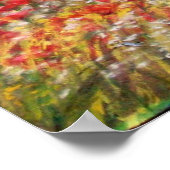 PAN-, OLIVENBAUM- UND POPPY-FELDER POSTER (Ecke)