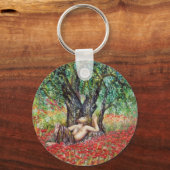 PAN-, OLIVENBAUM- UND POPPY-FELDER SCHLÜSSELANHÄNGER (Vorderseite)