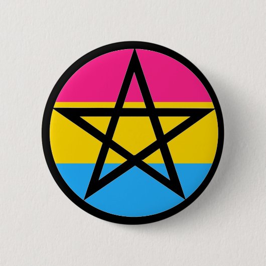 Pan Pagan Pride Button (Vorderseite)
