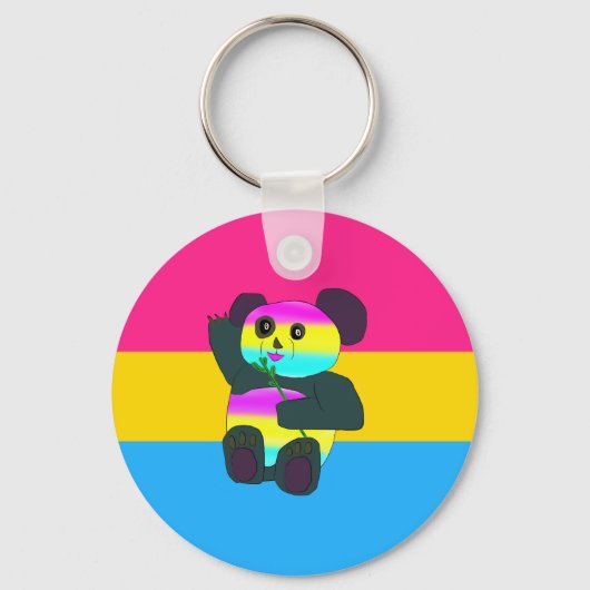 Pan Panda Schlüsselanhänger (Vorderseite)