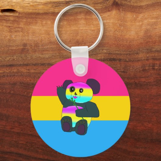 Pan Panda Schlüsselanhänger (Vorderseite)