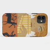 Pan-Pfeifer, Illustration von "Les Mythes" durch Case-Mate iPhone Hülle (Rückseite (Horizontal))