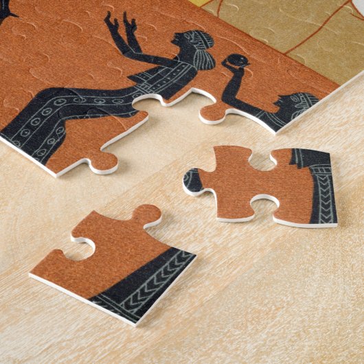 Pan-Pfeifer, Illustration von "Les Mythes" durch Puzzle (Seite)