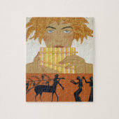 Pan-Pfeifer, Illustration von "Les Mythes" durch Puzzle (Vertikal)