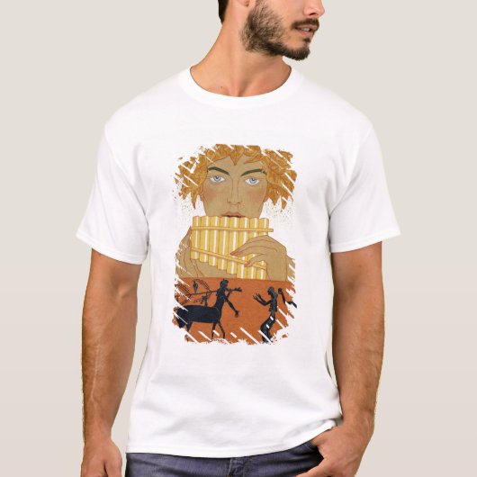Pan-Pfeifer, Illustration von "Les Mythes" durch T-Shirt (Vorderseite)