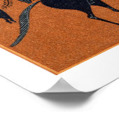 Pan Piper, Illustration von "Les Mythes" von Paul Poster (Ecke)