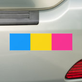 Pan Pride Autoaufkleber (Auf Auto)