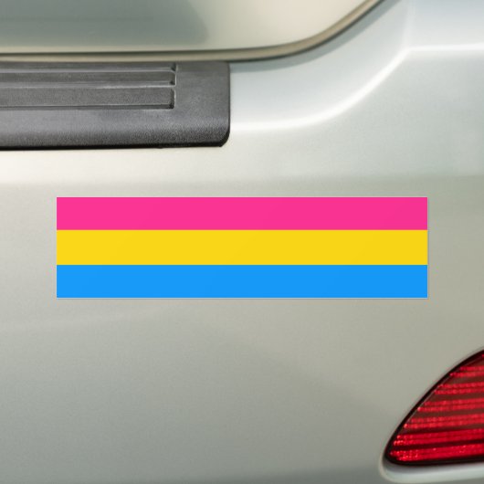 Pan Pride Autoaufkleber (Auf Auto)