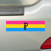 Pan Pride Autoaufkleber (Auf Auto)