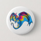 Pan Pride Dragon Button (Vorderseite)
