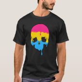 Pan Pride Driving Skull T-Shirt (Vorderseite)