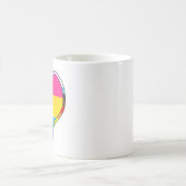 Pan Pride Heart Kaffeetasse (Mittel)