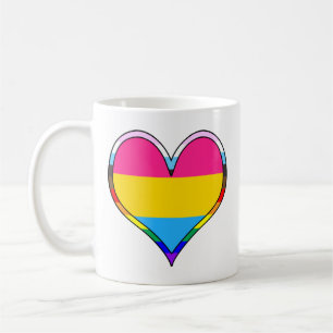 Pan Pride Heart Kaffeetasse