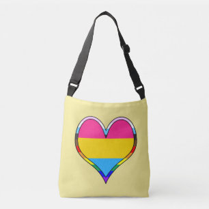 Pan Pride Heart Tragetaschen Mit Langen Trägern
