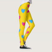 Pan Pride Large Hearts Leggings (Rechts)
